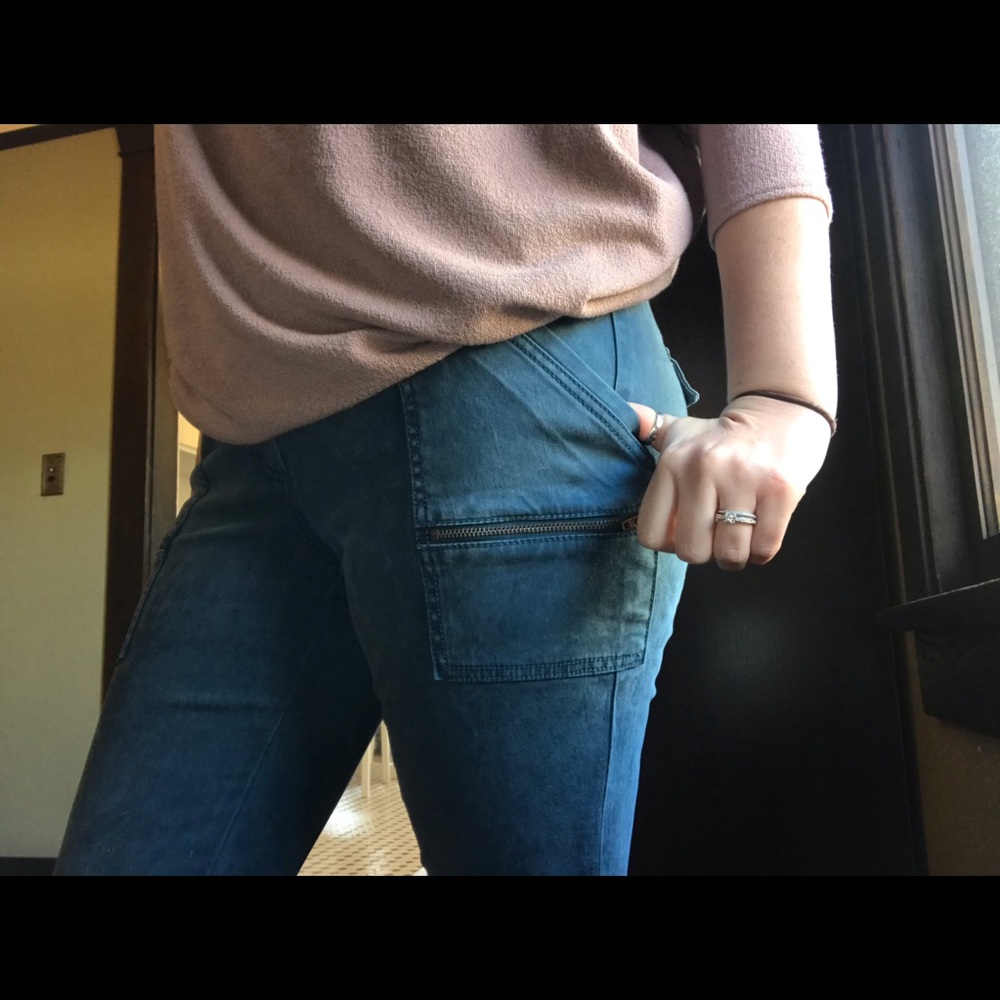 Loft ankle pants